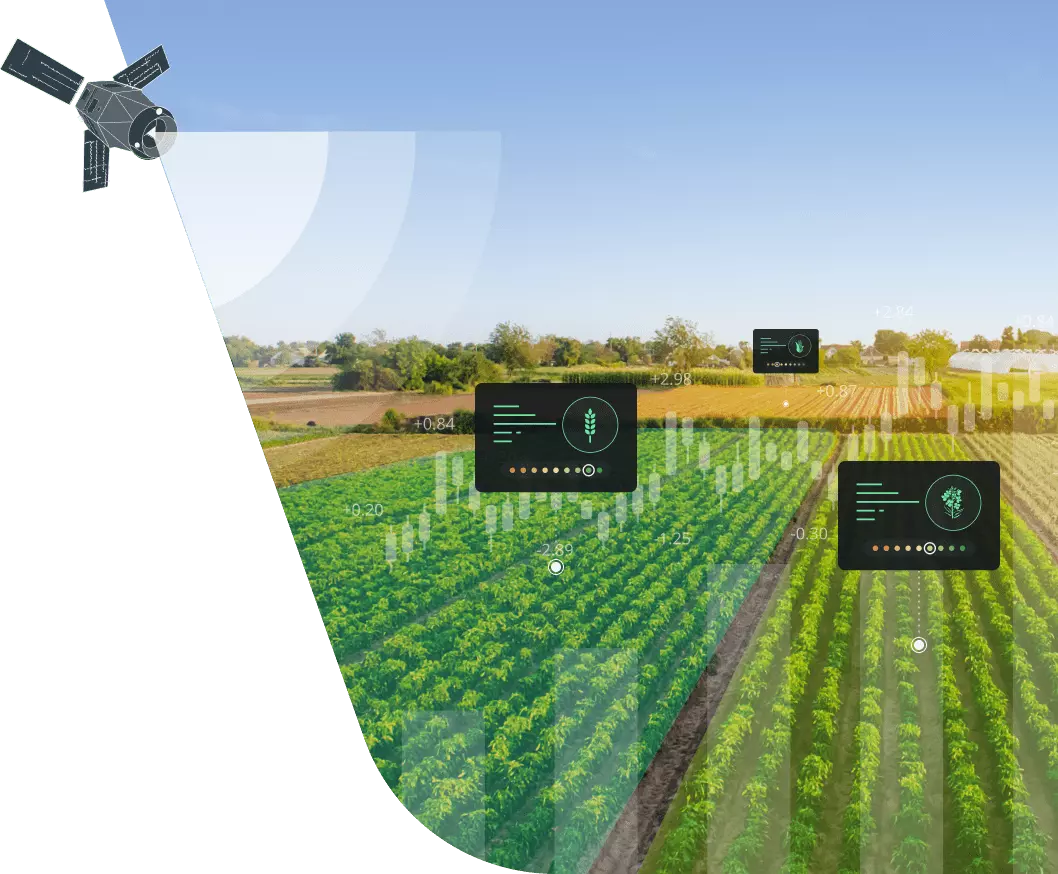 remote sensing of crop growth